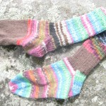 Birthday Party Socks - by Queen Bee Knits