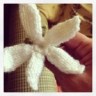 Knitted Jasmine Flowers