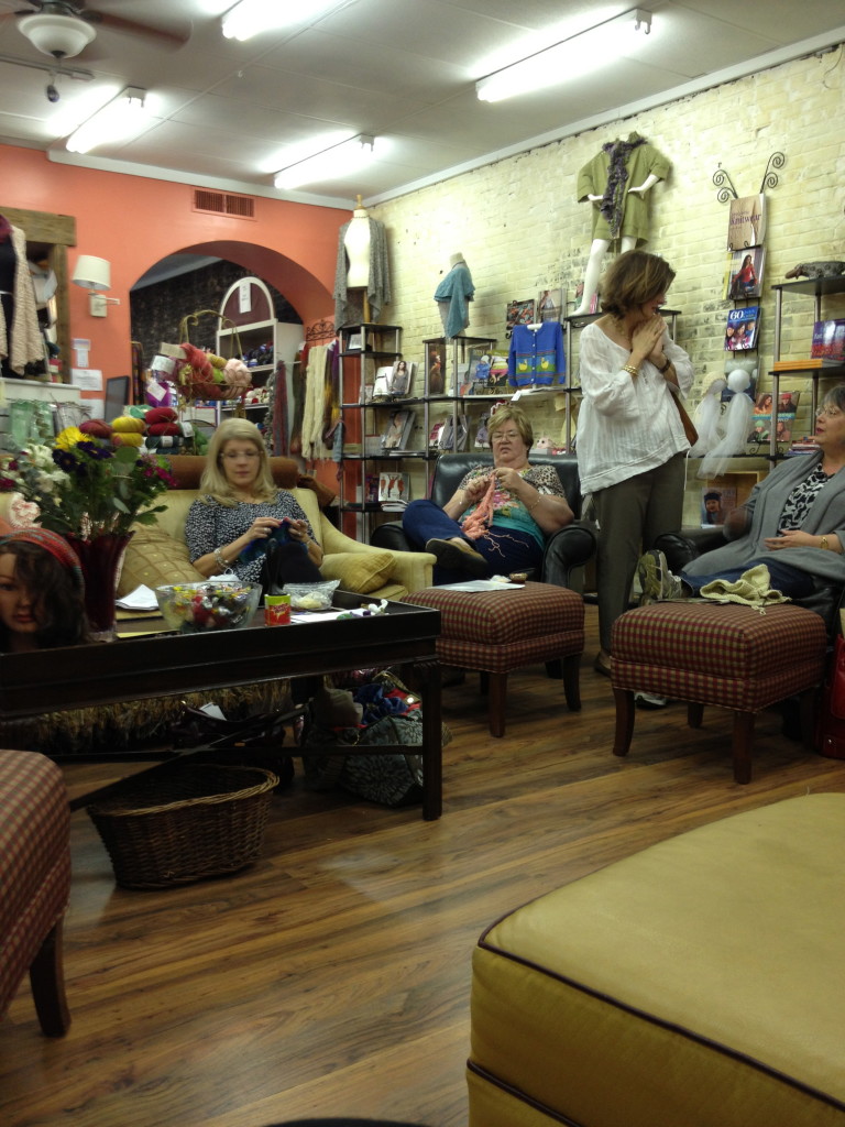 The view from "my" chair ...