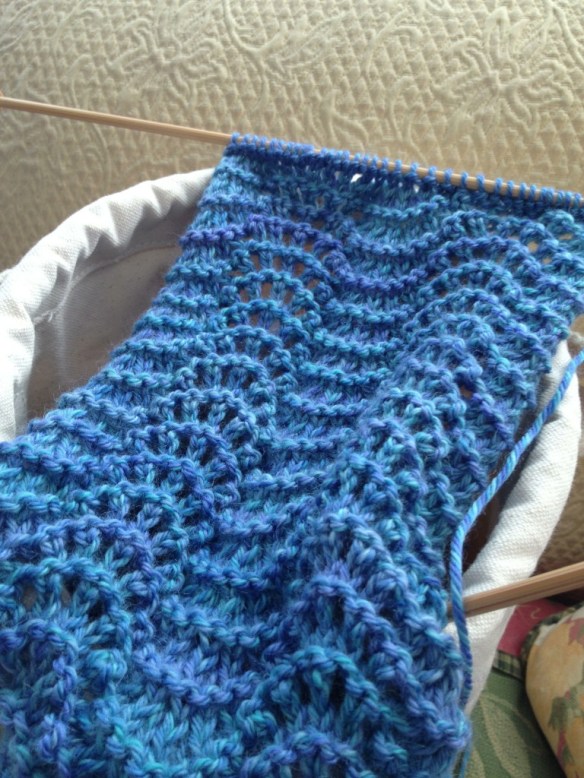 "Misty Garden" by Jo Sharp from the book Scarf Style