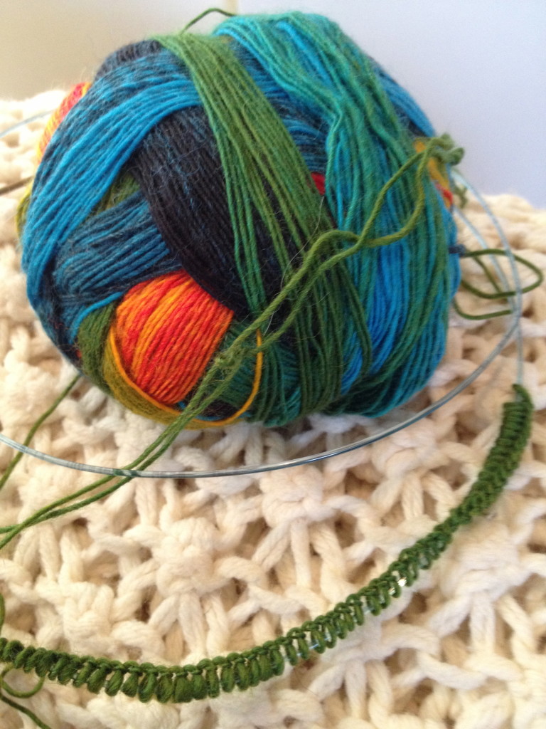 Zauberball Socks WIP #5