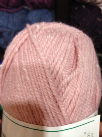 Ta-daaa! My yarn choice!