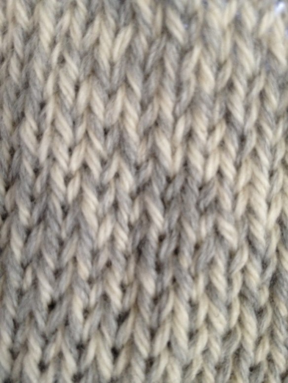 The fabric - unfelted