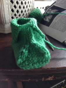 One little bootie … for one little niece