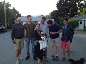 Clowning around in the cul-de-sac 