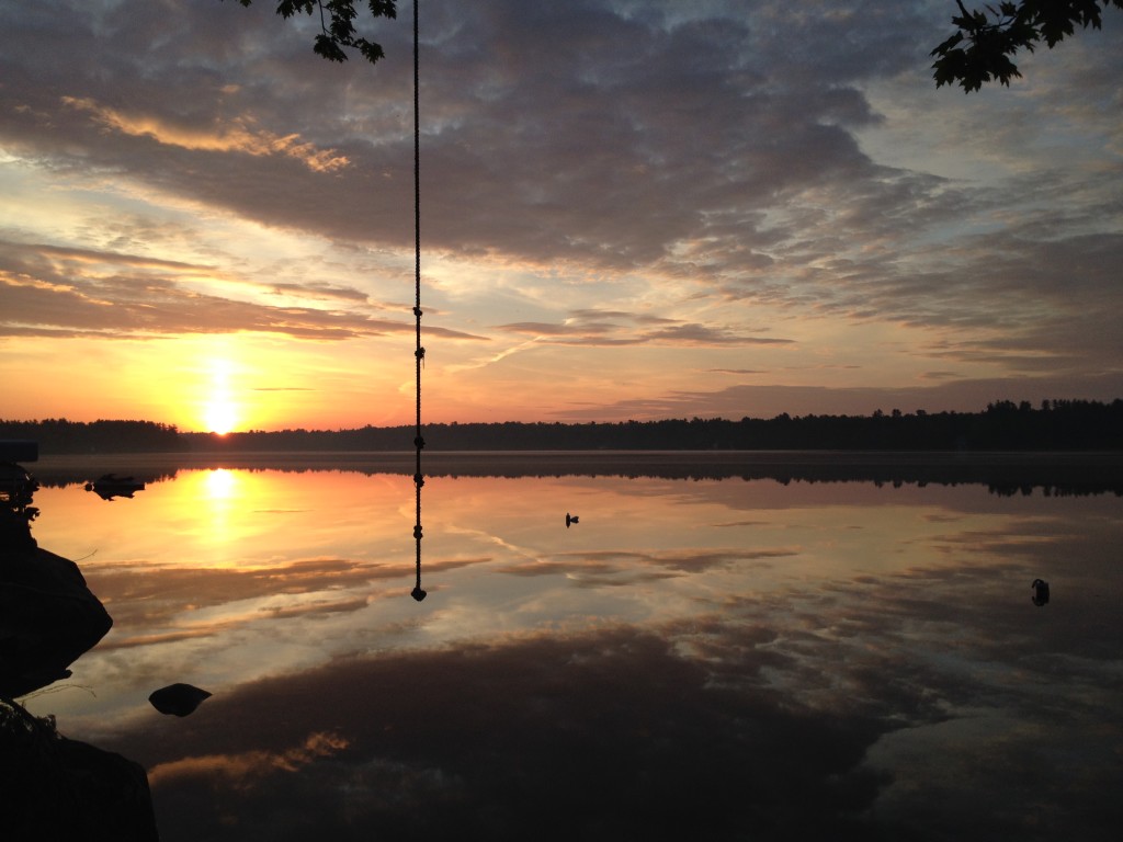 Sunrise on Messalonskee