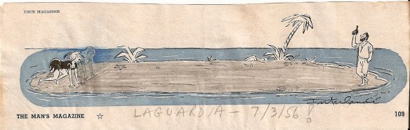 In dad's writing ...